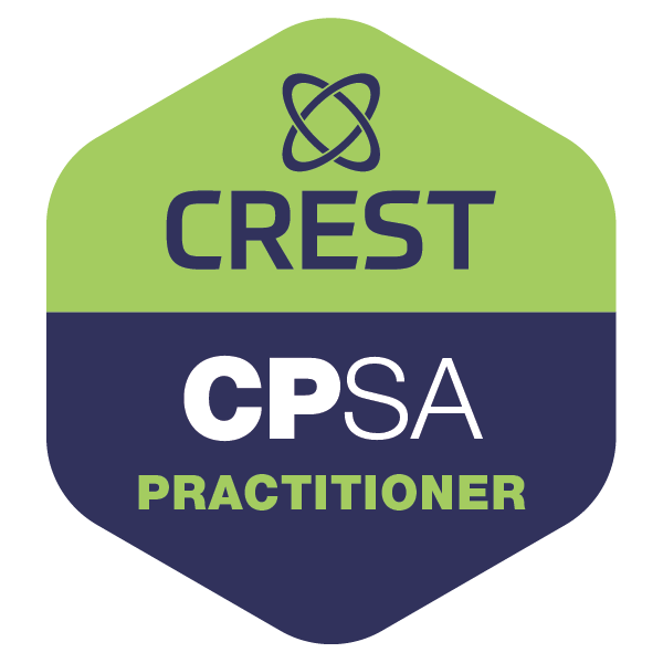 CREST CPSA certification badge